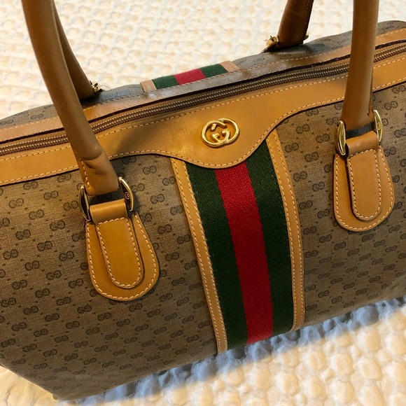 ‼️SOLD‼️ 🍒 Authentic Big Gucci Boston Bag 🍒 - Picture 2 of 16